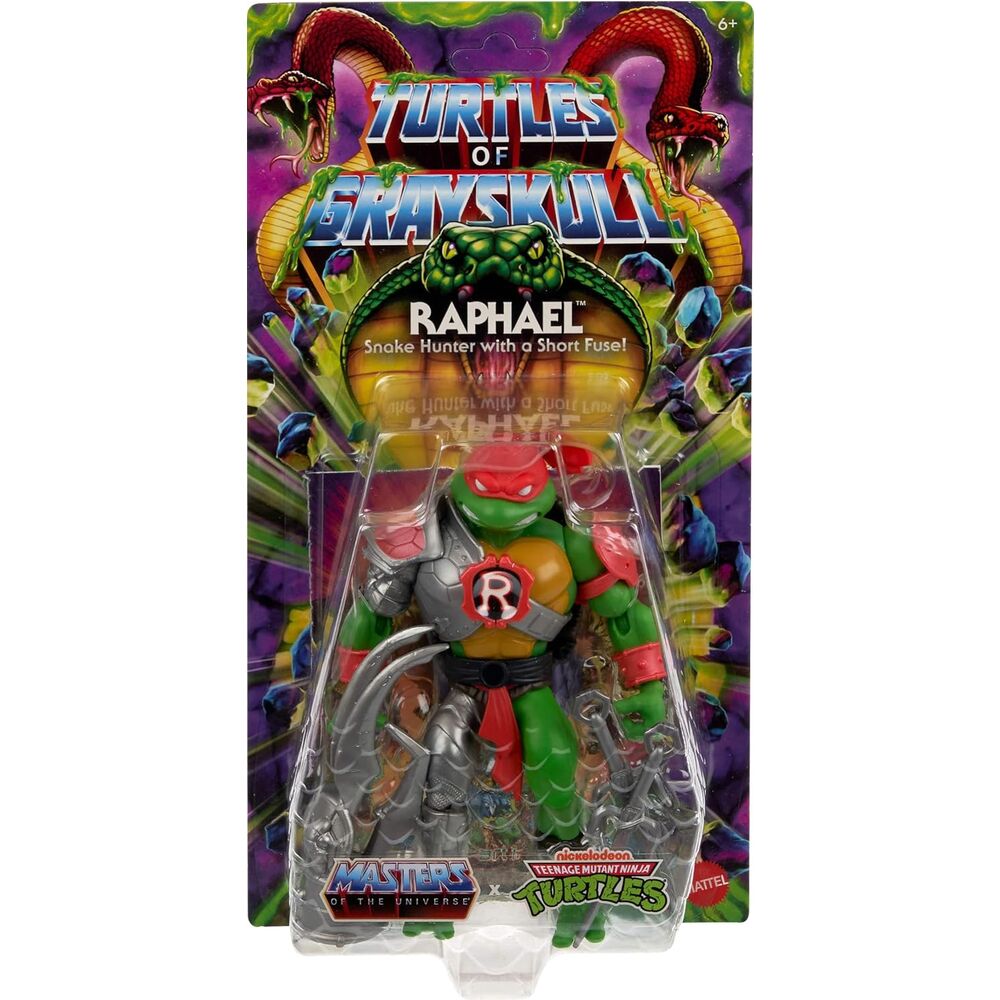 Figura Raphael Turtles of Grayskull Masters of the Universe 14cm