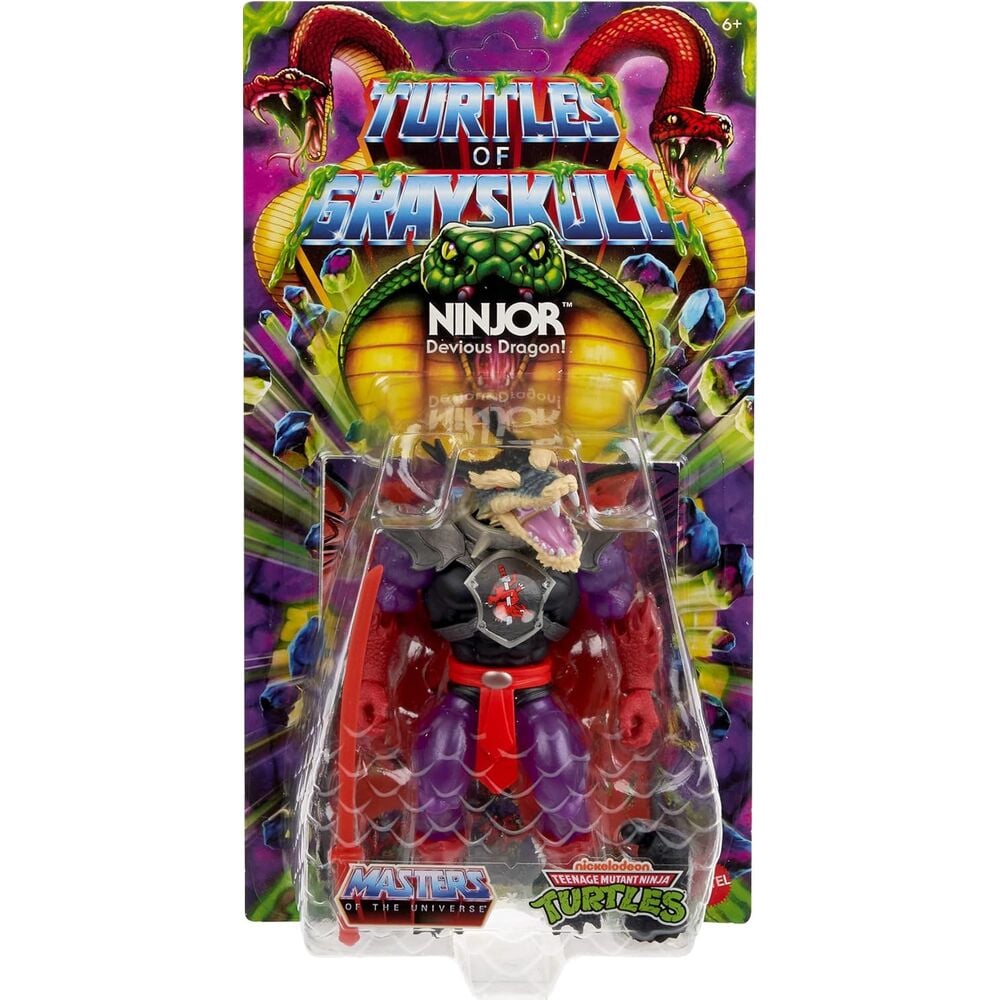 Figura Mutated Ninjor Turtles of Grayskull Masters of the Universe 14cm - imagen 4