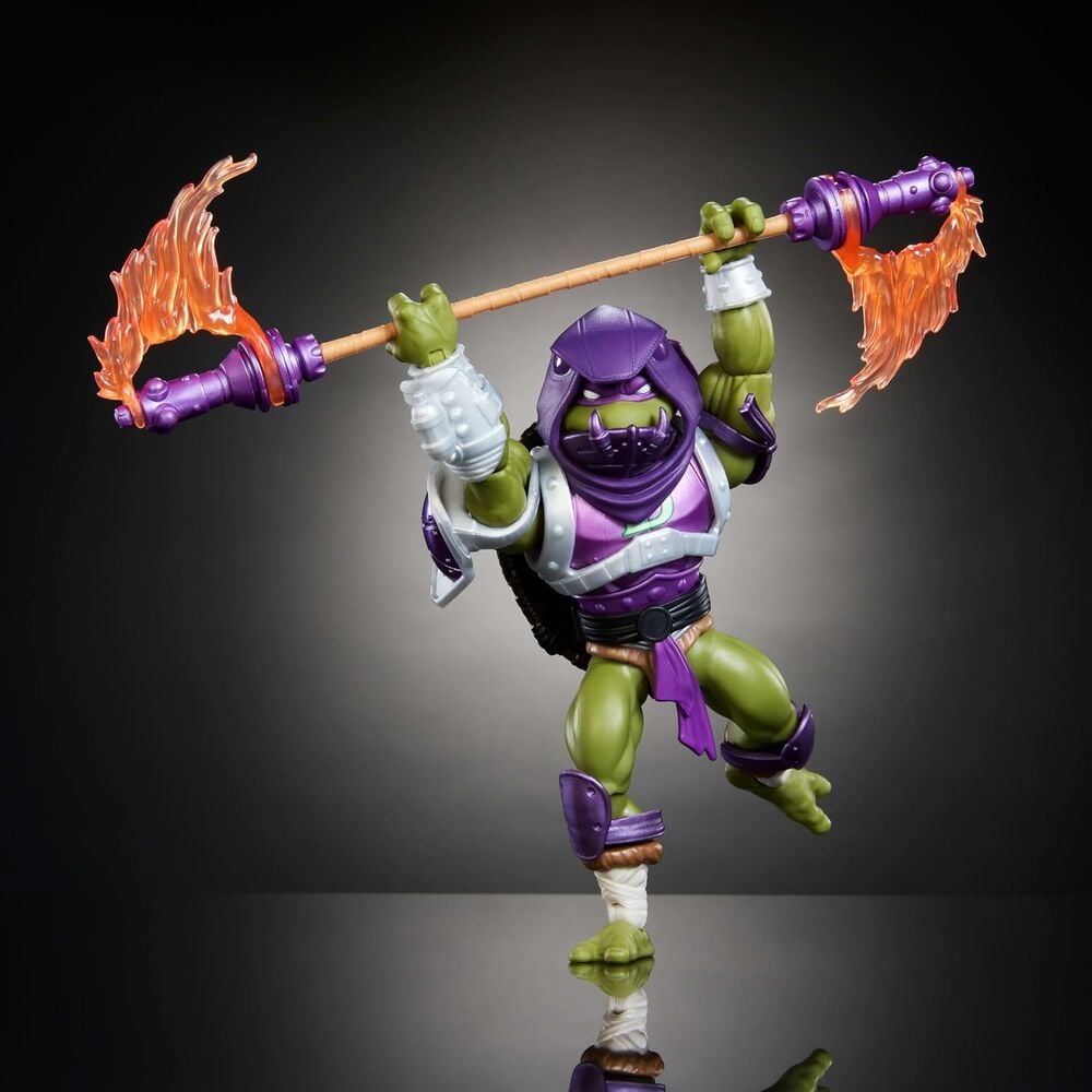 Figura Donatello Turtles of Grayskull Masters of the Universe 14cm - imagen 3