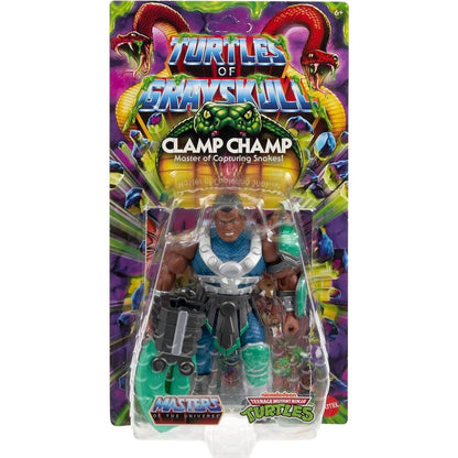 Figura Clamp Champ Turtles of Grayskull Masters of the Universe 14cm - imagen 4