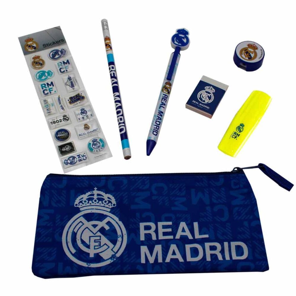 Set papeleria Real Madrid 7pzs - imagen 2