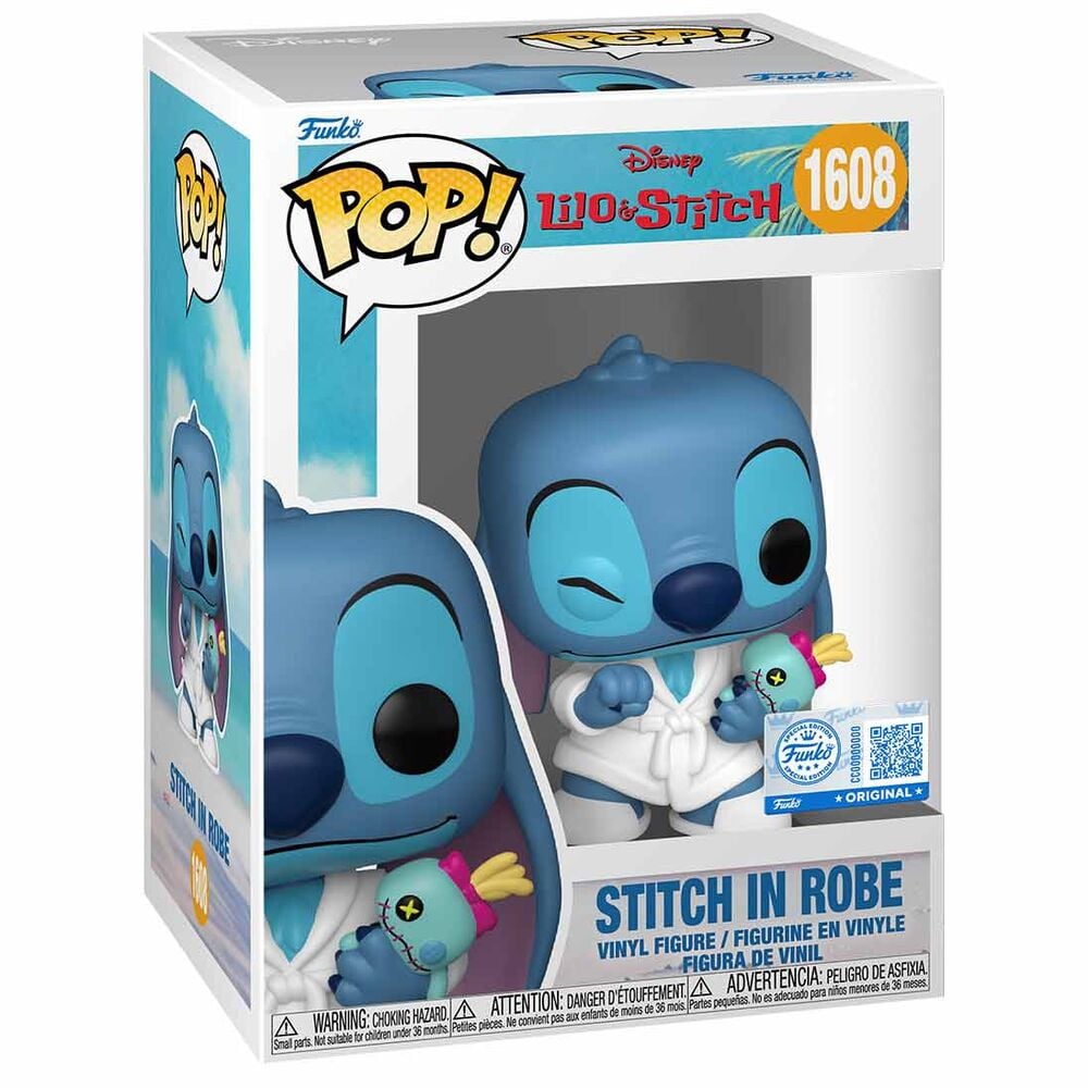 Figura POP Disney Lilo & Stitch - Stitch in Robe - imagen 2
