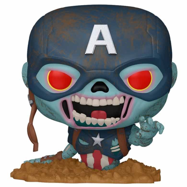 Figura POP Marvel - Marvel Zombies Capitan America - imagen 2