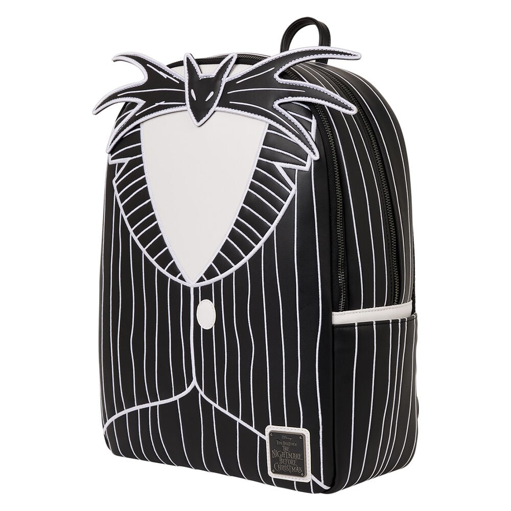 Mochila Jack Skellington Pesadilla Antes de Navidad Disney Loungefly 40cm - imagen 3