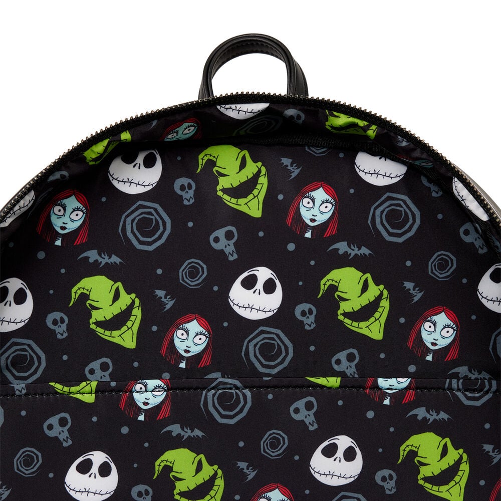 Mochila Jack Skellington Pesadilla Antes de Navidad Disney Loungefly 40cm - imagen 4