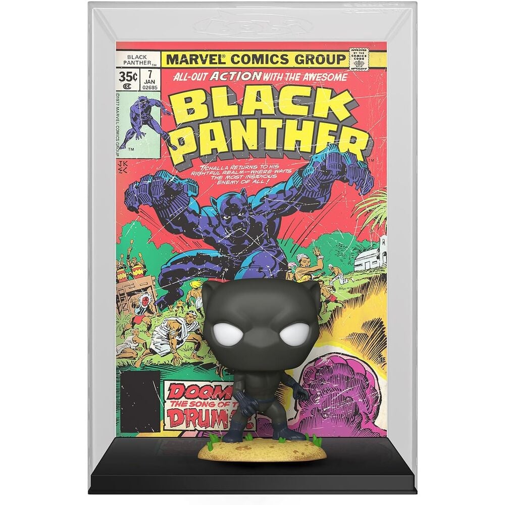 Figura POP Comic Cover Marvel Black Panther - imagen 4