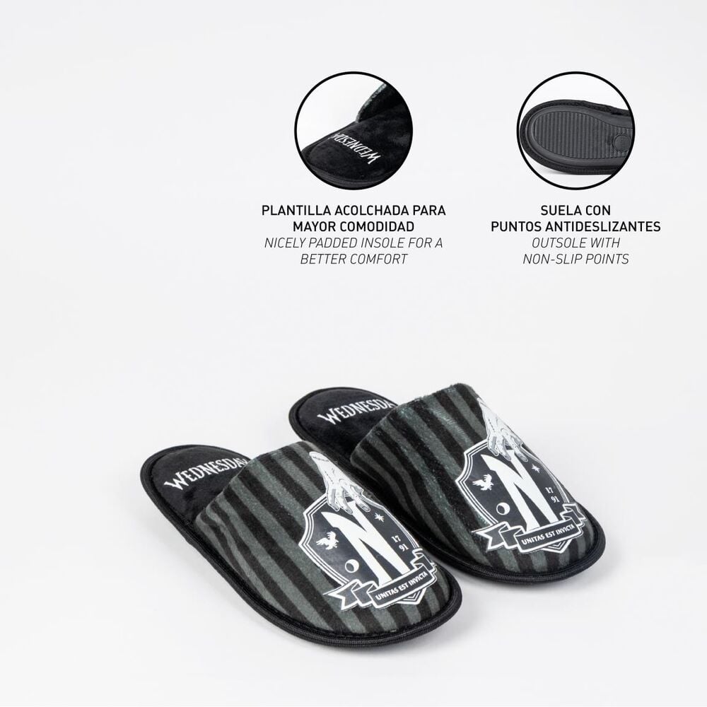 Pantuflas Miercoles adulto - imagen 2
