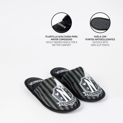 Pantuflas Miercoles adulto - imagen 2