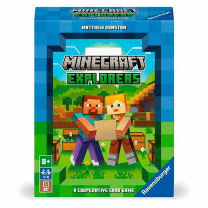 Juego cartas Explorers Minecraft español
