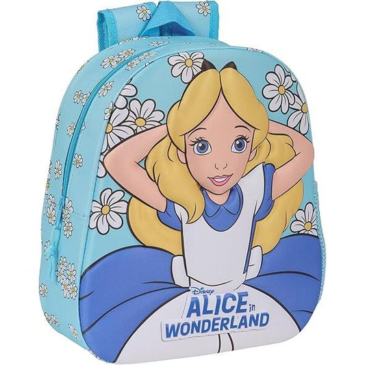 Mochila 3D Alicia en el Pais de las Maravillas Disney 33cm - imagen 2