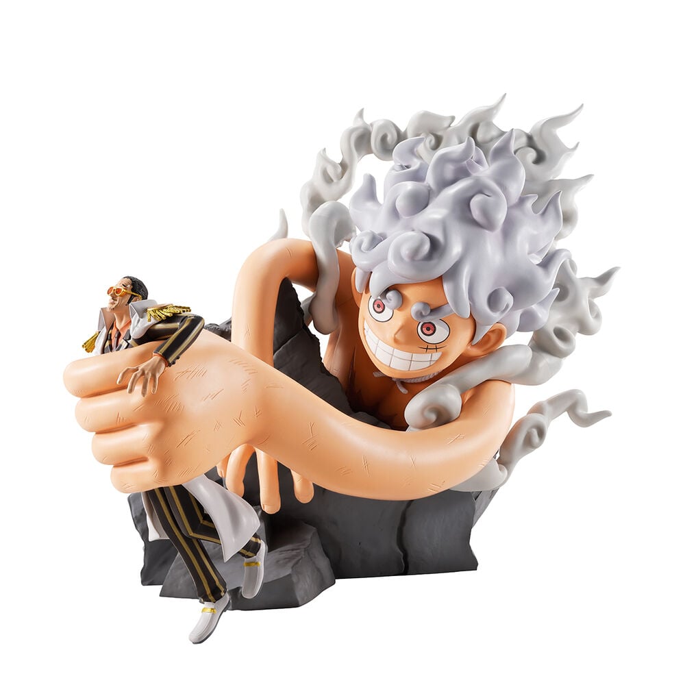 Figura Ichibansho Monkey D Luffy Gear 5 vs Borsalino Burst of Energy One Piece - imagen 2