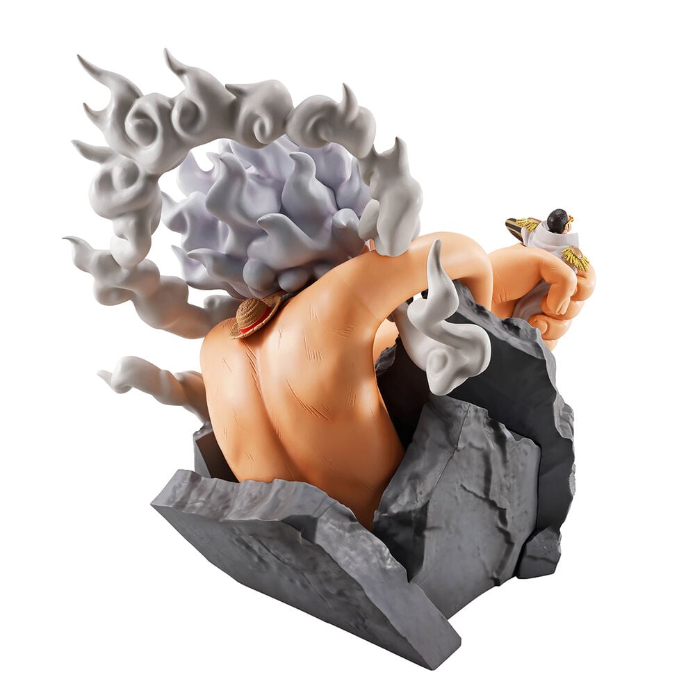 Figura Ichibansho Monkey D Luffy Gear 5 vs Borsalino Burst of Energy One Piece - imagen 4