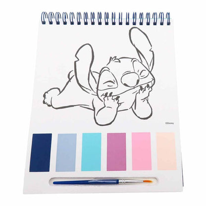 Bloc Dibujo Acuarelas Stitch Disney - imagen 2