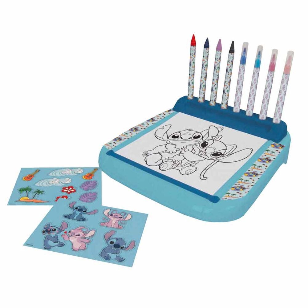 Estacion Dibujo Roll & Go Stitch Disney - imagen 2
