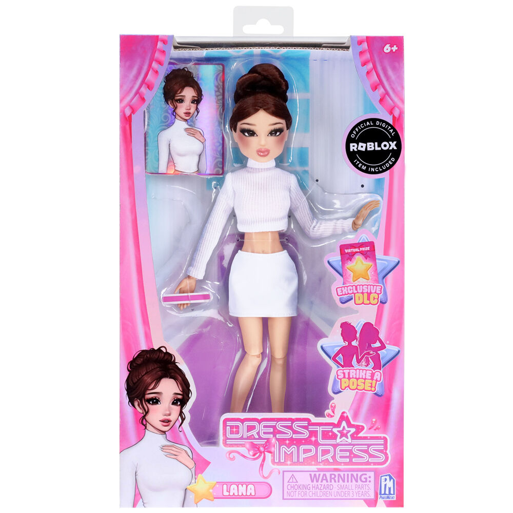 Muñeca Lana Fashion Doll Dress to Impress