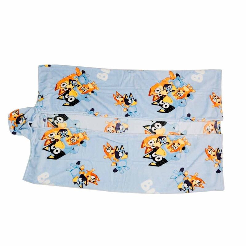 Manta coralina capucha Bluey 120x150cm - imagen 2