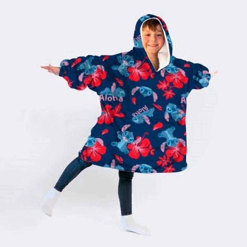 Bata sudadera oversize Stitch Disney infantil - imagen 2
