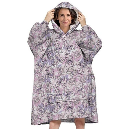 Bata sudadera oversize Angel Stitch Disney adulto - imagen 2
