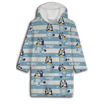 Bata sudadera oversize Bluey infantil