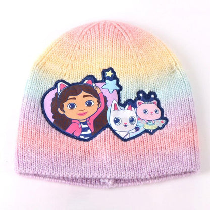 Conjunto gorro guantes bufanda La Casa de Muñecas de Gabby