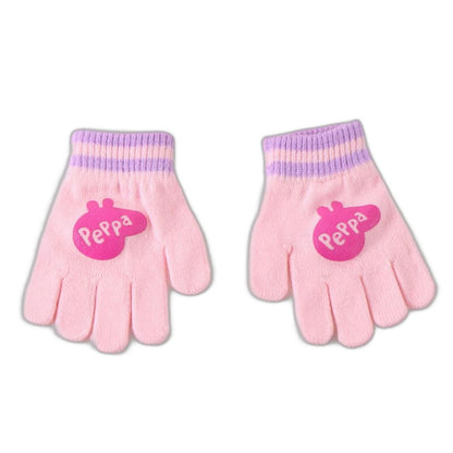 Conjunto gorro guantes bufanda Peppa Pig - imagen 3