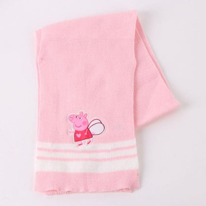 Conjunto gorro guantes bufanda Peppa Pig - imagen 4