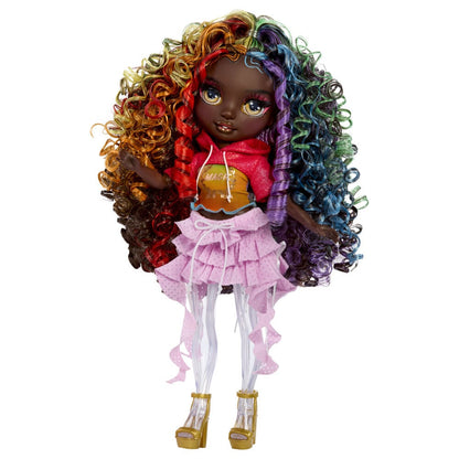 Muñeca Iris Feature Fantasy Rainbow Shimmers Rainbow High - imagen 4