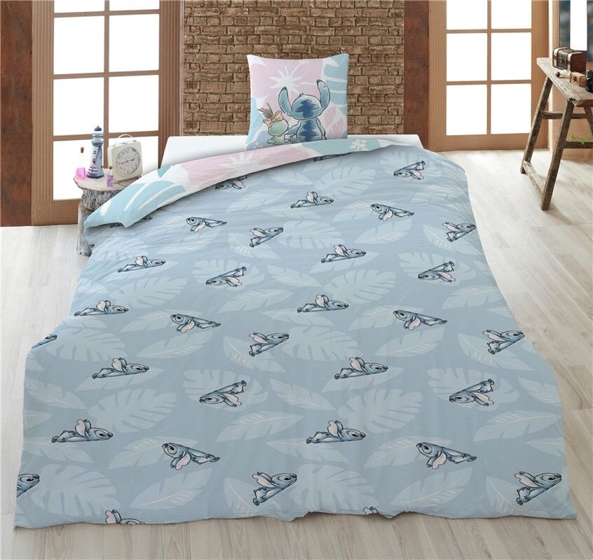 Funda nordica Stitch Disney cama 90cm policotton - imagen 2