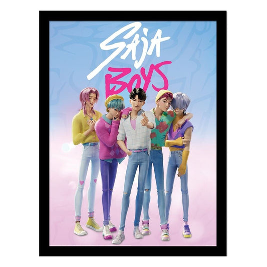 Cuadro Saja Boys KPop Demon Hunters