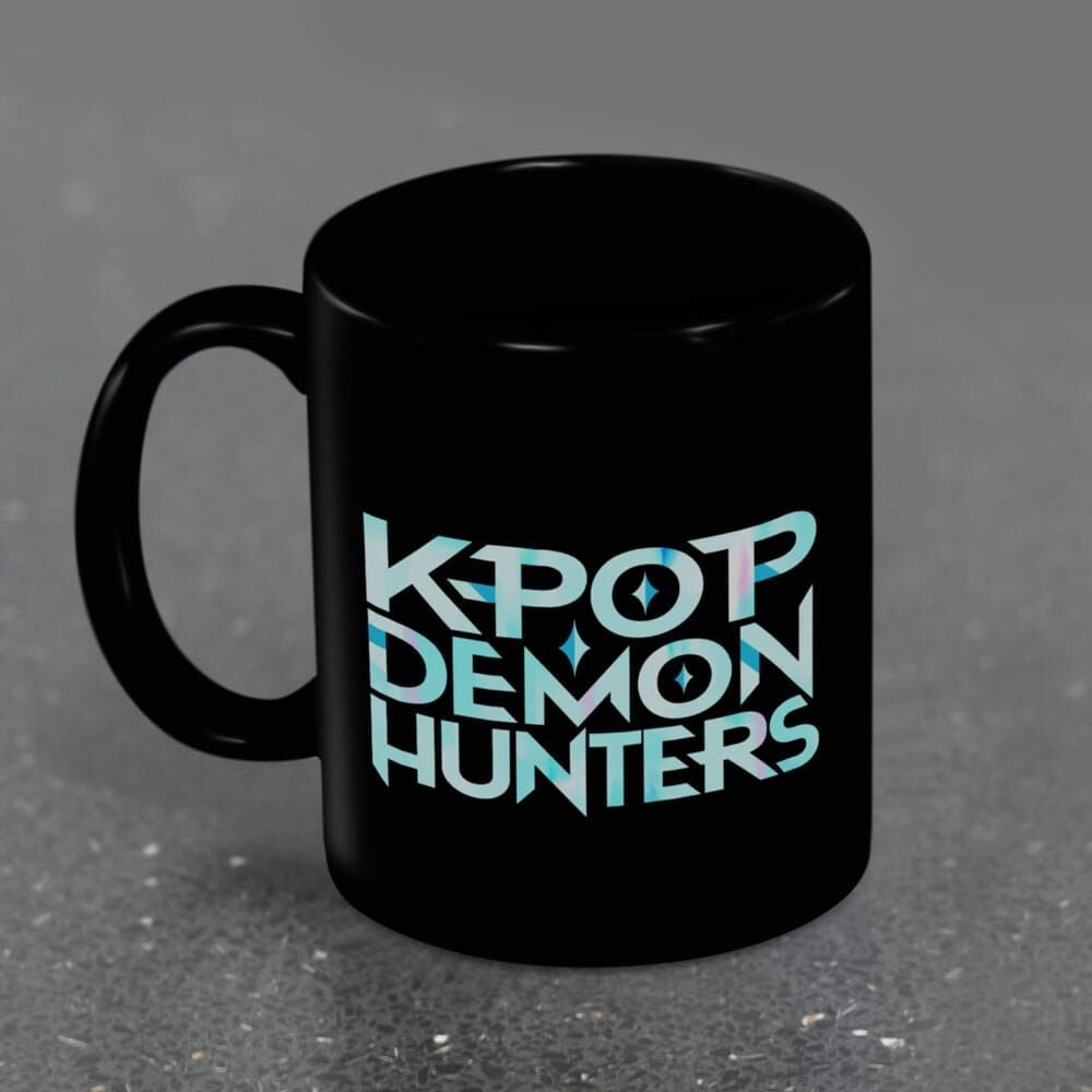 Taza Logo KPop Demon Hunters 325ml