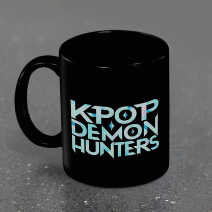 Taza Logo KPop Demon Hunters 325ml