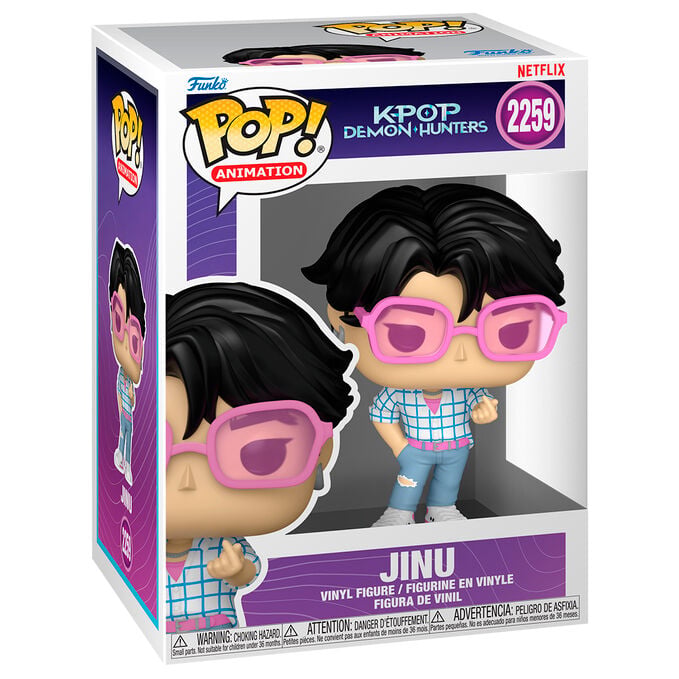 Figura POP Kpop Demon Hunters Jinu 5 + 1 Chase - imagen 2