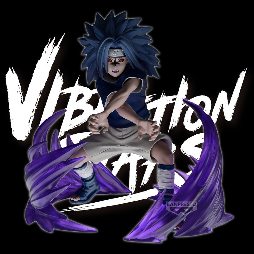 Figura Sasuke Uchiha Vibration Stars Naruto 72 Series 15cm - imagen 5