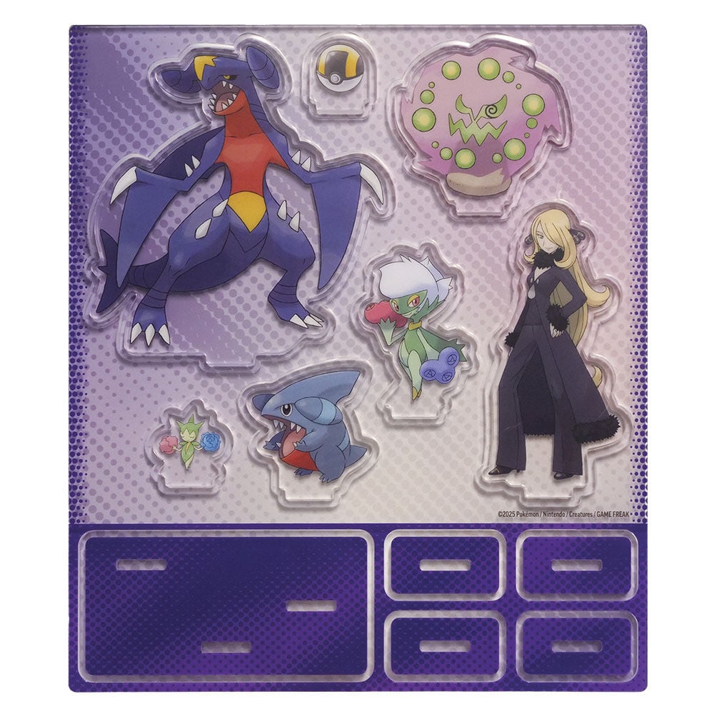 LATINO Blister cartas Garchomp ex Cynthia Pokemon - imagen 3