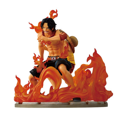 Figura Ichibansho Ace & Luffy Dramatic Memories One Piece 15cm - imagen 3