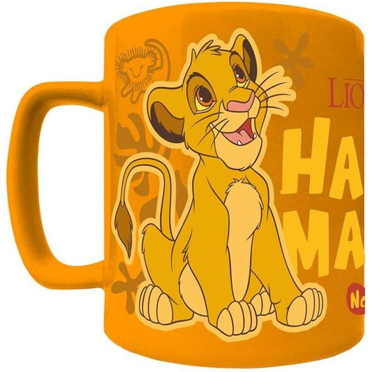 Taza funda de peluche El Rey Leon Disney 440ml - imagen 3
