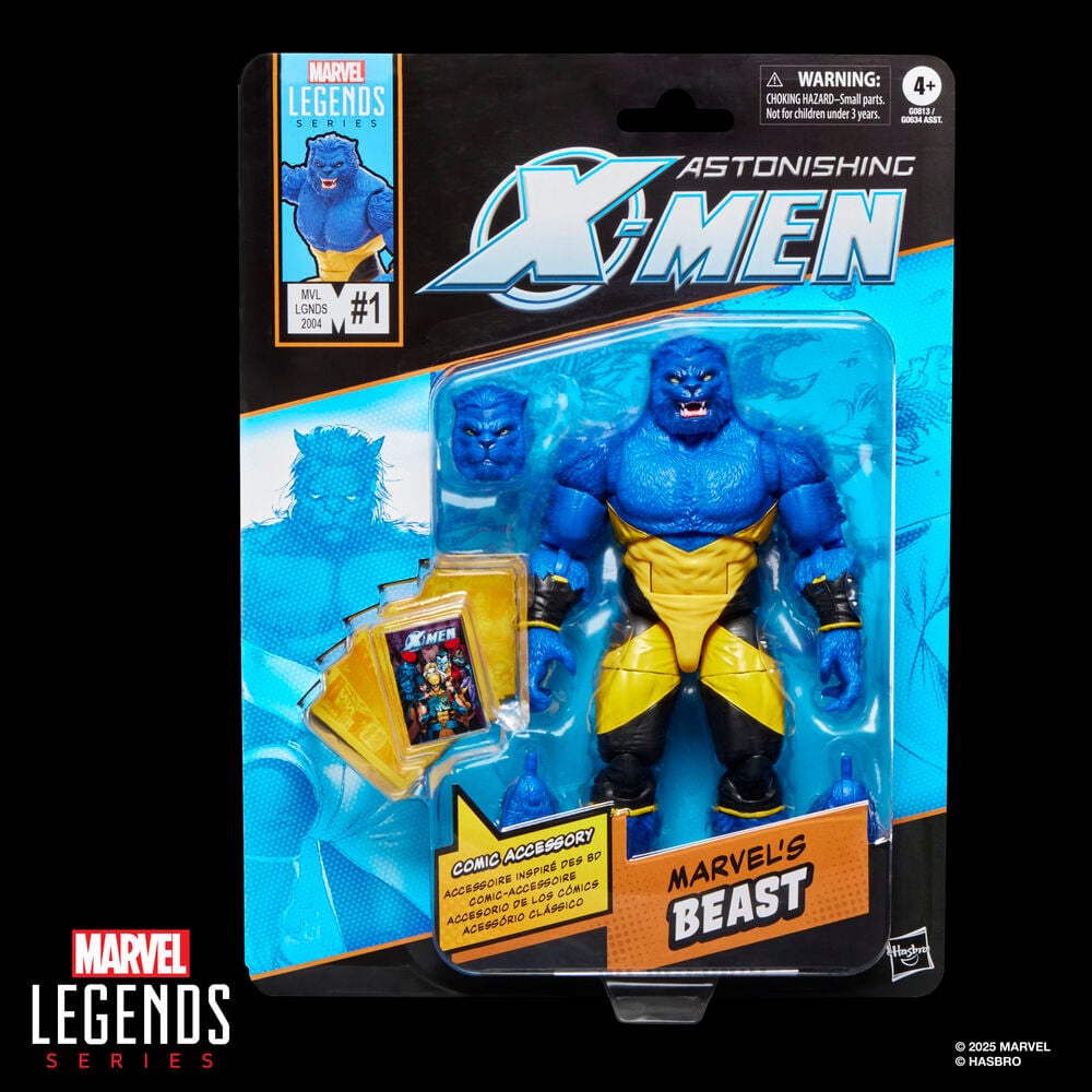 Figura Beast X-Men Astonishing Marvel Legends Series 15cm - imagen 2