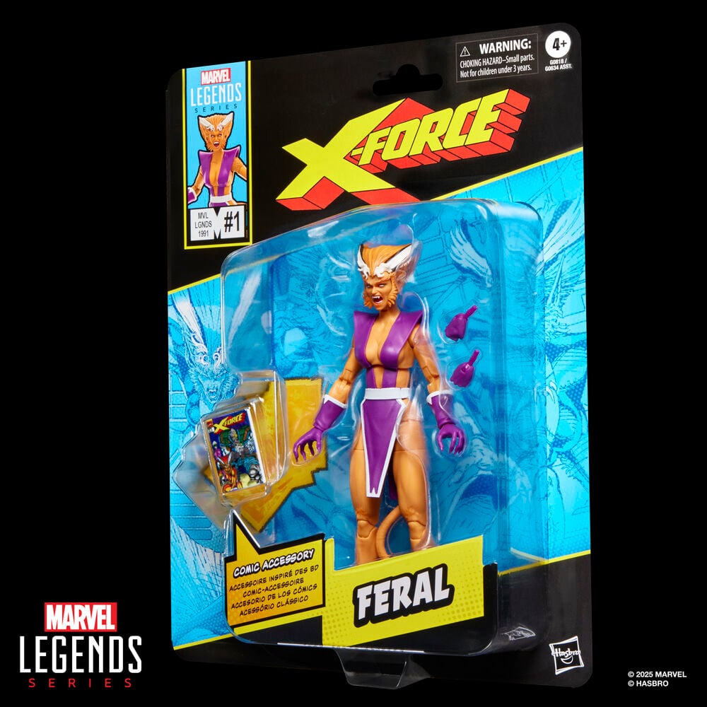 Figura Feral X-Force Marvel Legends Series 15cm - imagen 3