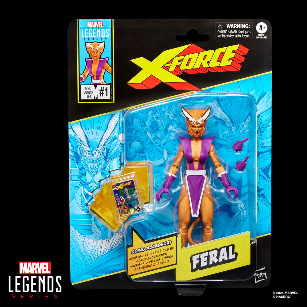 Figura Feral X-Force Marvel Legends Series 15cm - imagen 9