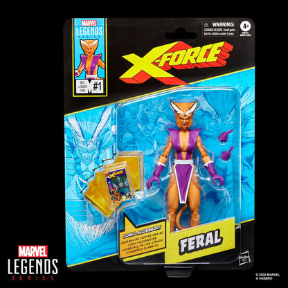 Figura Feral X-Force Marvel Legends Series 15cm - imagen 9