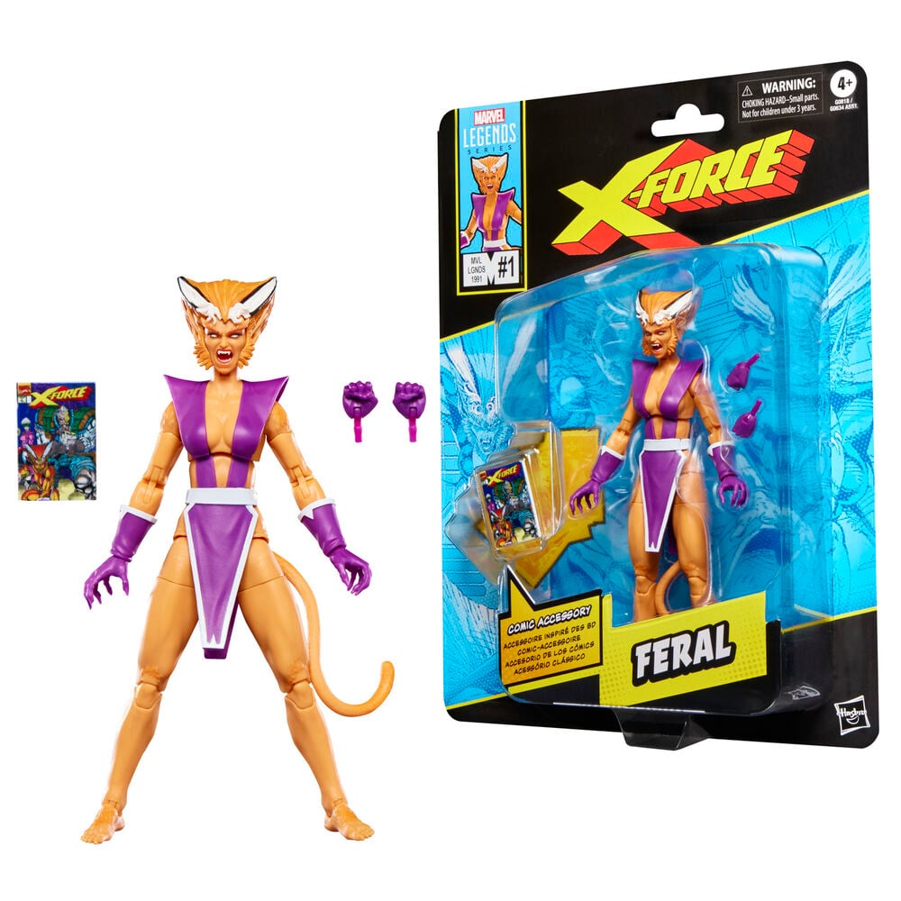 Figura Feral X-Force Marvel Legends Series 15cm - imagen 2