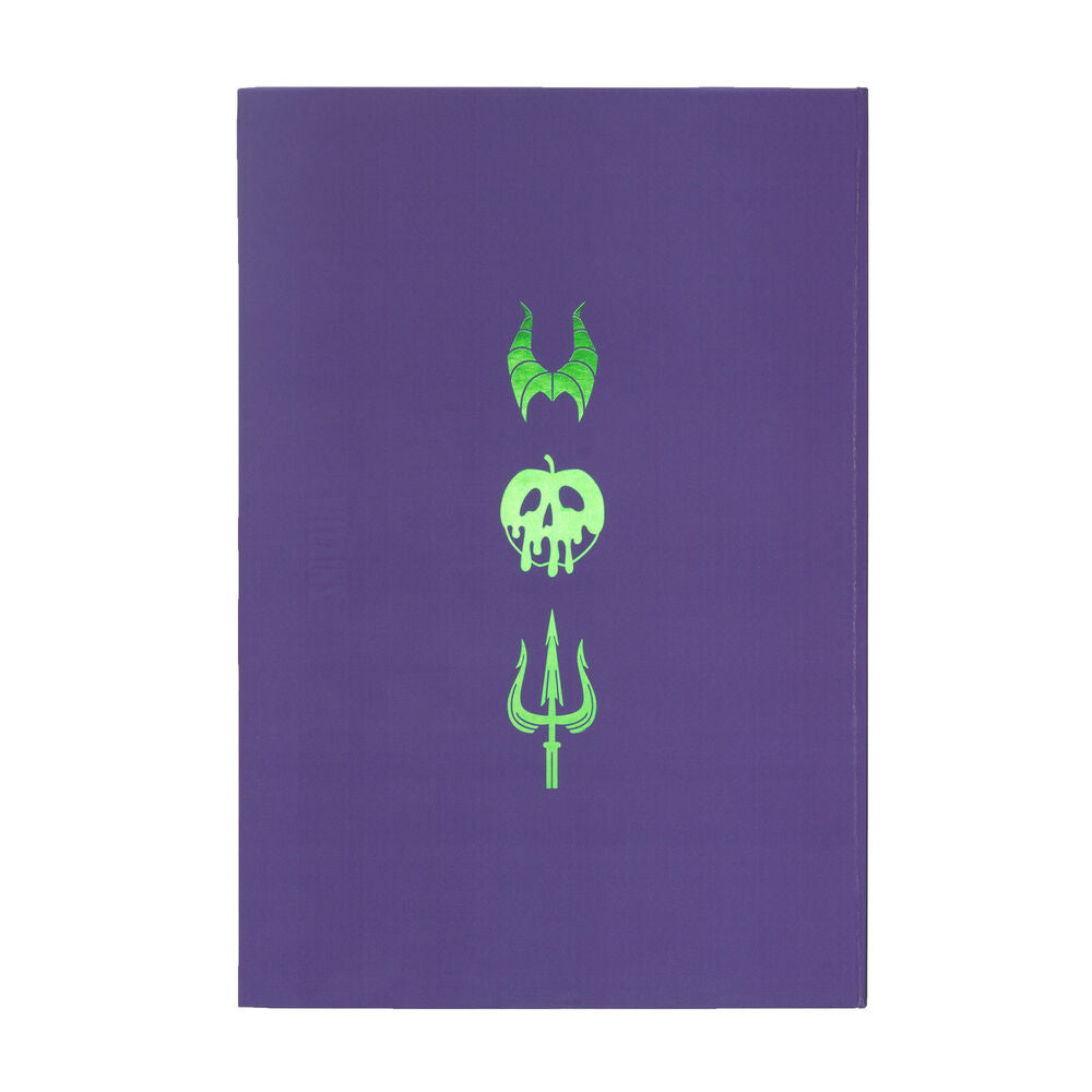 Cuaderno A5 Lenticular Villanas Disney