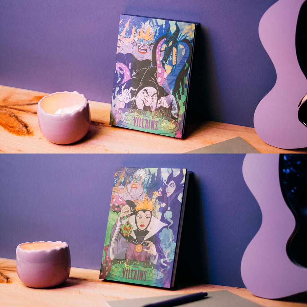 Cuaderno A5 Lenticular Villanas Disney - imagen 5