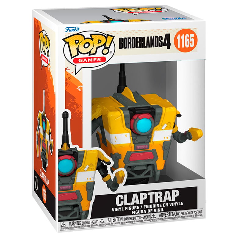 Figura POP Borderlands 4 Claptrap - imagen 2