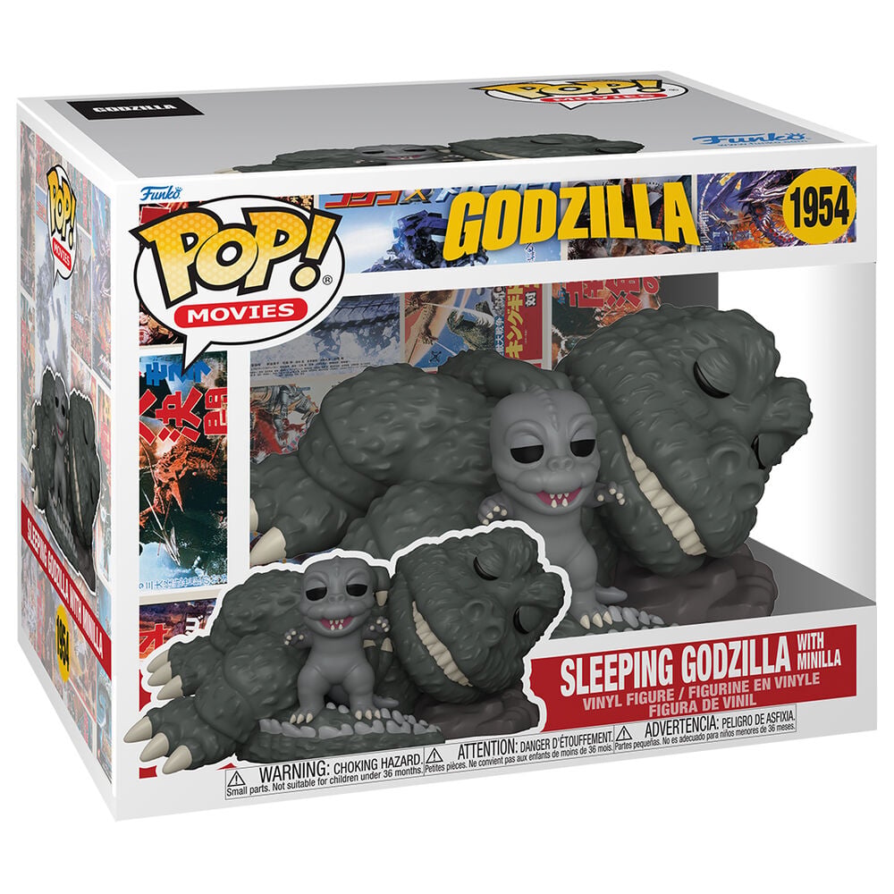 Figura POP Super Godzilla Sleeping Godzilla with Minilla - imagen 2