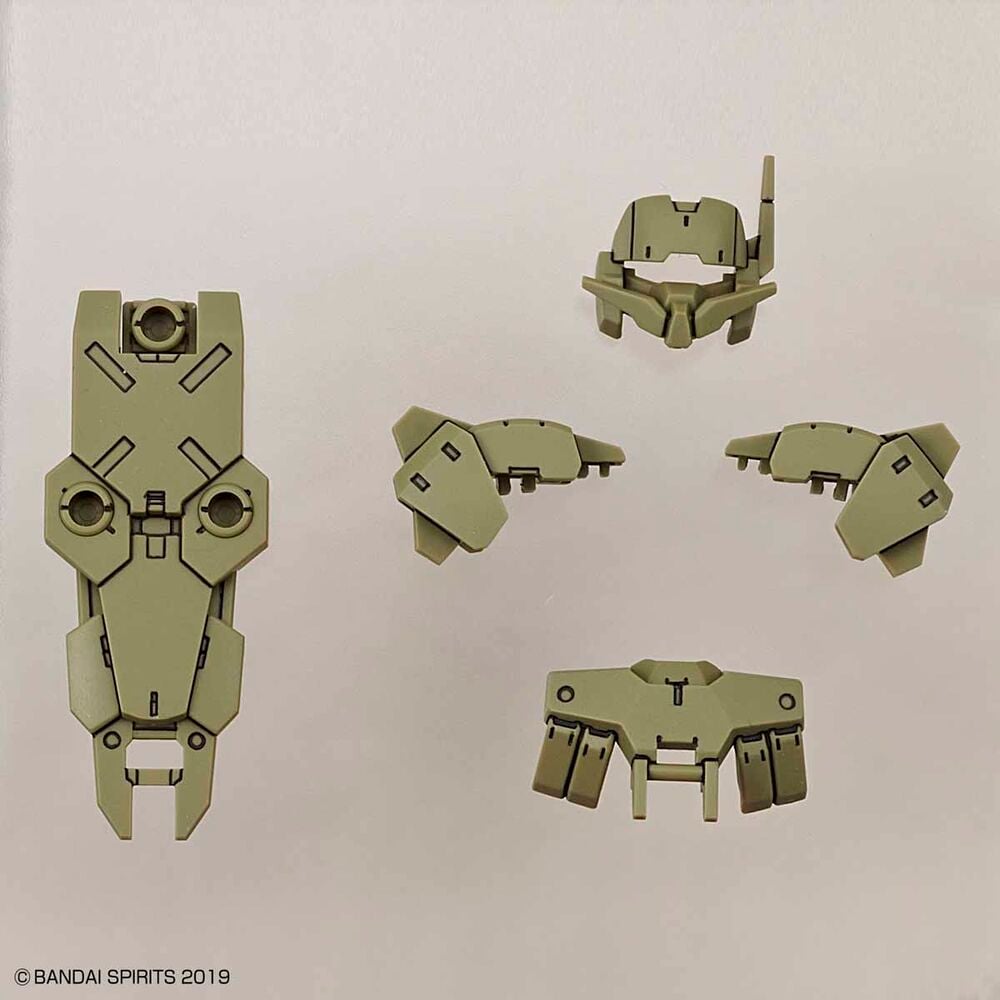 Set Armadura Opcional 30MM Combate Cuerpo a Cuerpo Verde Oscuro - imagen 3