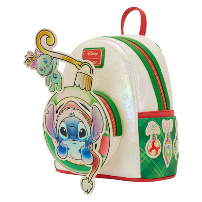 Mochila Holiday Stitch Disney Loungefly 26cm - imagen 4