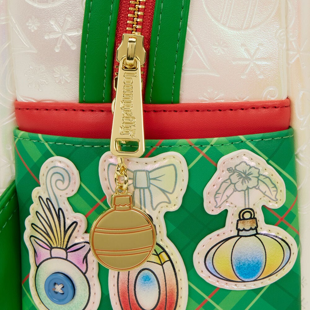 Mochila Holiday Stitch Disney Loungefly 26cm - imagen 6