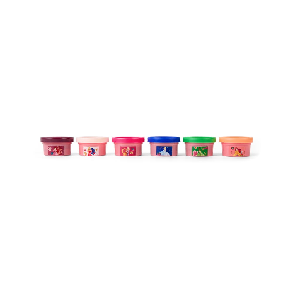 Blister 6 mini botes plastilina Princesas Disney - imagen 2