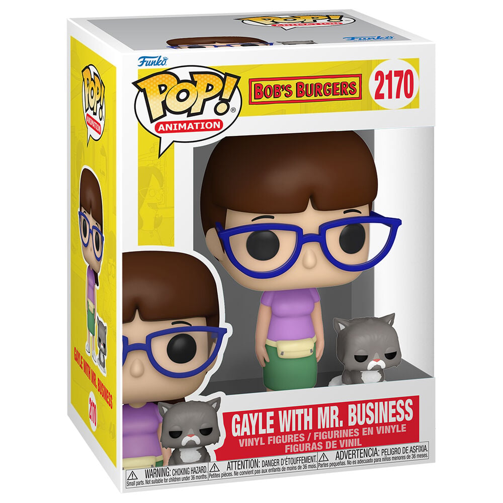 Figura POP Bob's Burgers Gayle with Mr. Business - imagen 2